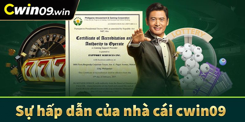 Điểm qua sự hấp dẫn của nhà cái cá cược uy tín cwin09