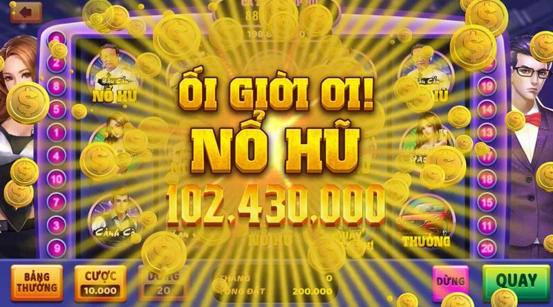 Kho game Nổ hũ Bet88 được đầu tư lớn